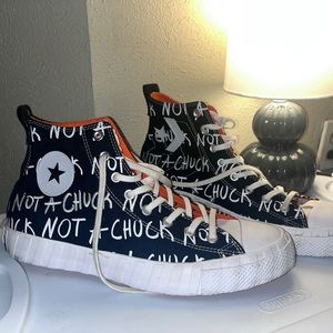 Used Black and White Converse